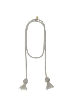 Outlet Maliparmi COLLAR STEEL METAL CROCHET Nickel