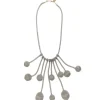Clearance Maliparmi COLLAR STEEL METAL CROCHET Plateado