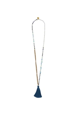 New Maliparmi COLLAR STONES & CHAIN Azul