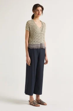 Sale Maliparmi CÁRDIGAN METALLIC Oro
