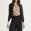 Clearance Maliparmi CÁRDIGAN TULLE Negro