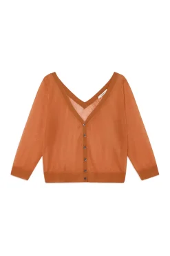 Sale Maliparmi CÁRDIGAN TULLE Ámbar