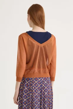 Sale Maliparmi CÁRDIGAN TULLE Ámbar