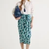 Outlet Maliparmi FALDA COLLECTION PRINT Azul
