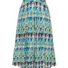 Online Maliparmi FALDA GEOMETRIC MIMOSA Azul