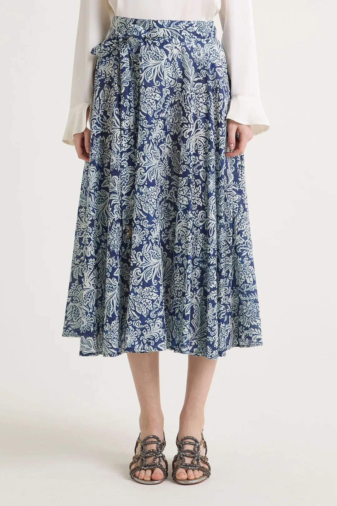 New Maliparmi FALDA MAGICAL FLOWER Azul