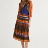 Hot Maliparmi FALDA MALI TYE DYE Naranja