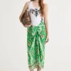 Fashion Maliparmi FALDA MIRTLE PAISLEY Verde