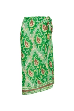 Fashion Maliparmi FALDA MIRTLE PAISLEY Verde