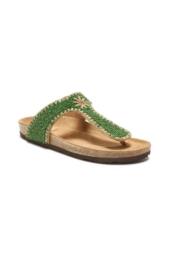 Discount Maliparmi INFRABIJOUX® BEADS & RAFFIA Verde césped