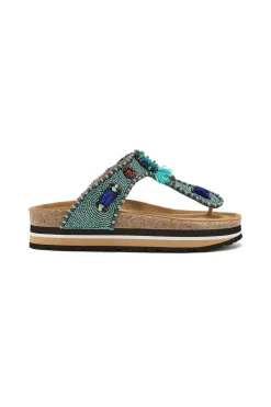 Clearance Maliparmi INFRABIJOUX® RESINS & TASSEL Turquesa