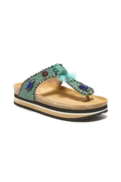 Clearance Maliparmi INFRABIJOUX® RESINS & TASSEL Turquesa