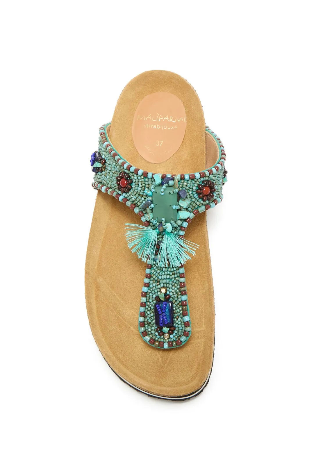 Clearance Maliparmi INFRABIJOUX® RESINS & TASSEL Turquesa