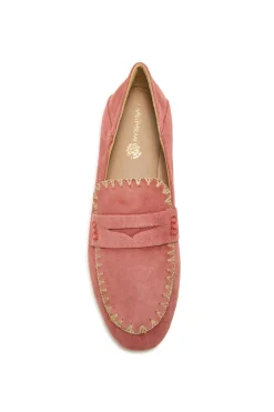 Clearance Maliparmi MOCASINES LEATHER & RAFFIA Rojo ladrillo