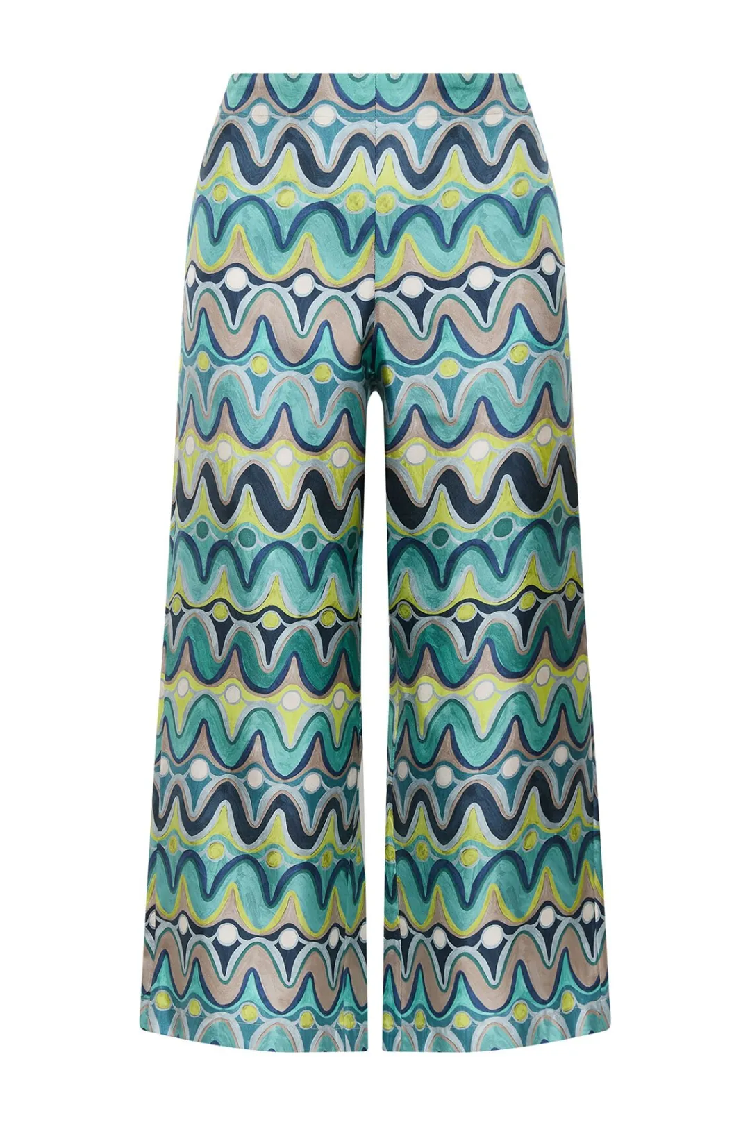 Online Maliparmi PANTALÓN COLLECTION PRINT Menta
