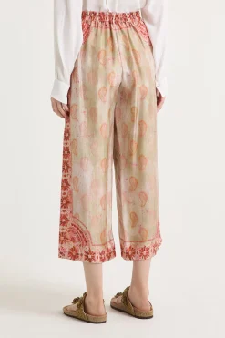 Discount Maliparmi PANTALÓN COLLECTION PRINT Beige