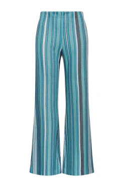 Hot Maliparmi PANTALÓN COLORFUL STRIPES Azul