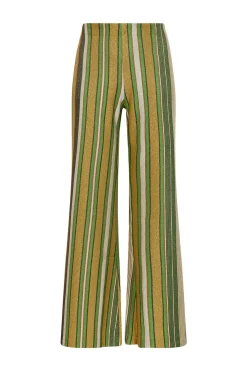 Best Maliparmi PANTALÓN COLORFUL STRIPES Verde