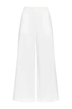 Sale Maliparmi PANTALÓN DYED COTTON Blanco
