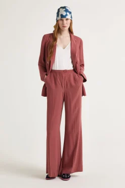 Outlet Maliparmi PANTALÓN ENVERS CADY Rojo Cedro