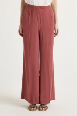 Outlet Maliparmi PANTALÓN ENVERS CADY Rojo Cedro