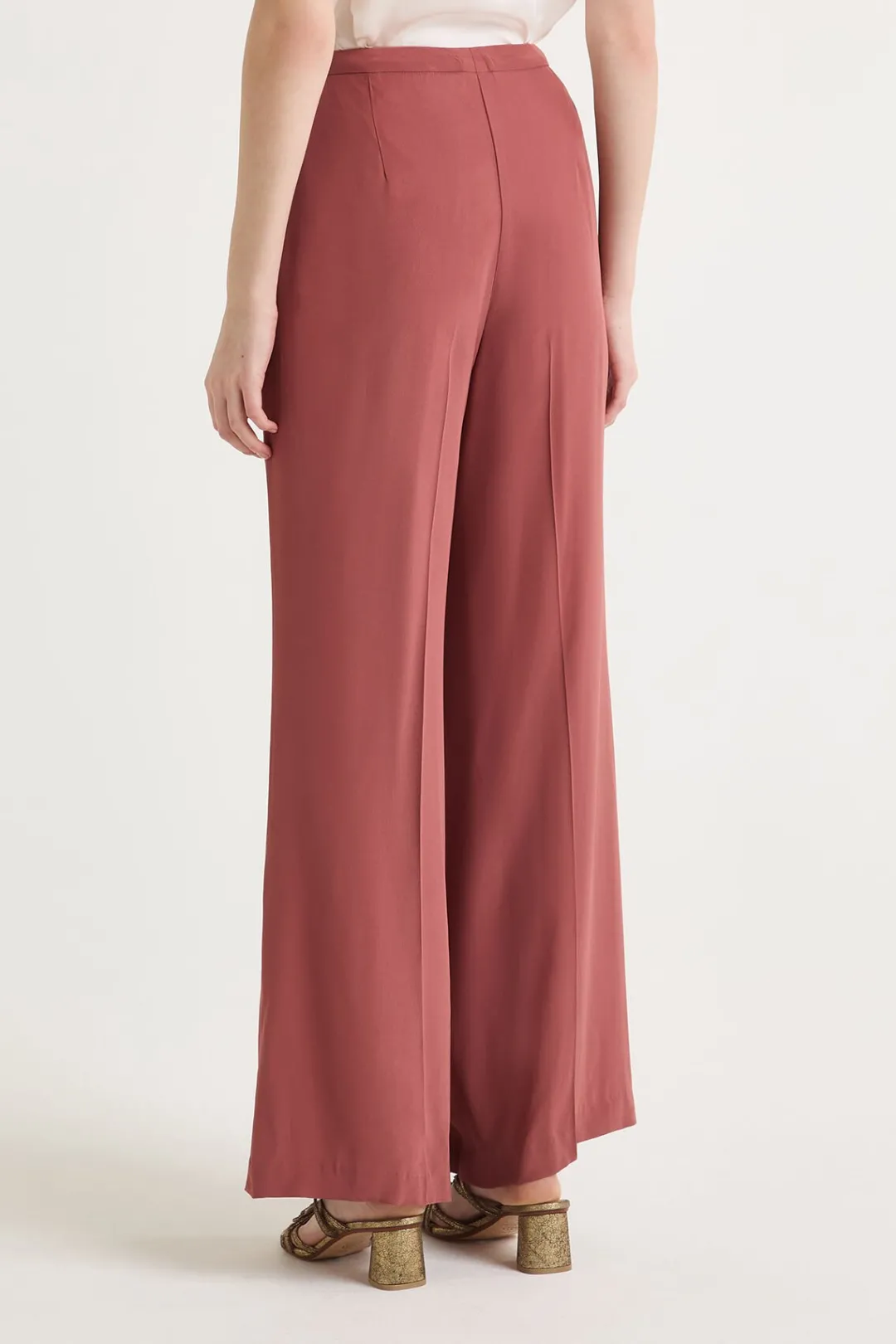 Outlet Maliparmi PANTALÓN ENVERS CADY Rojo Cedro