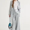Sale Maliparmi PANTALÓN EXCLUSIVE LINEN Plateado