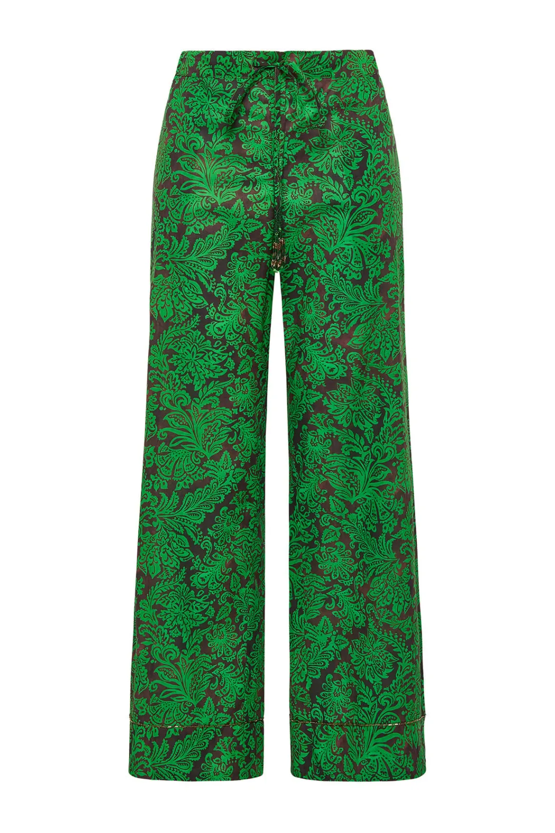 New Maliparmi PANTALÓN MAGICAL FLOWER Marrón