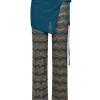 Online Maliparmi PANTALÓN ONDA PRINT Petróleo