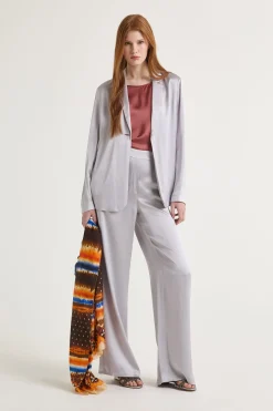 Sale Maliparmi PANTALÓN SHINY CADY Gris