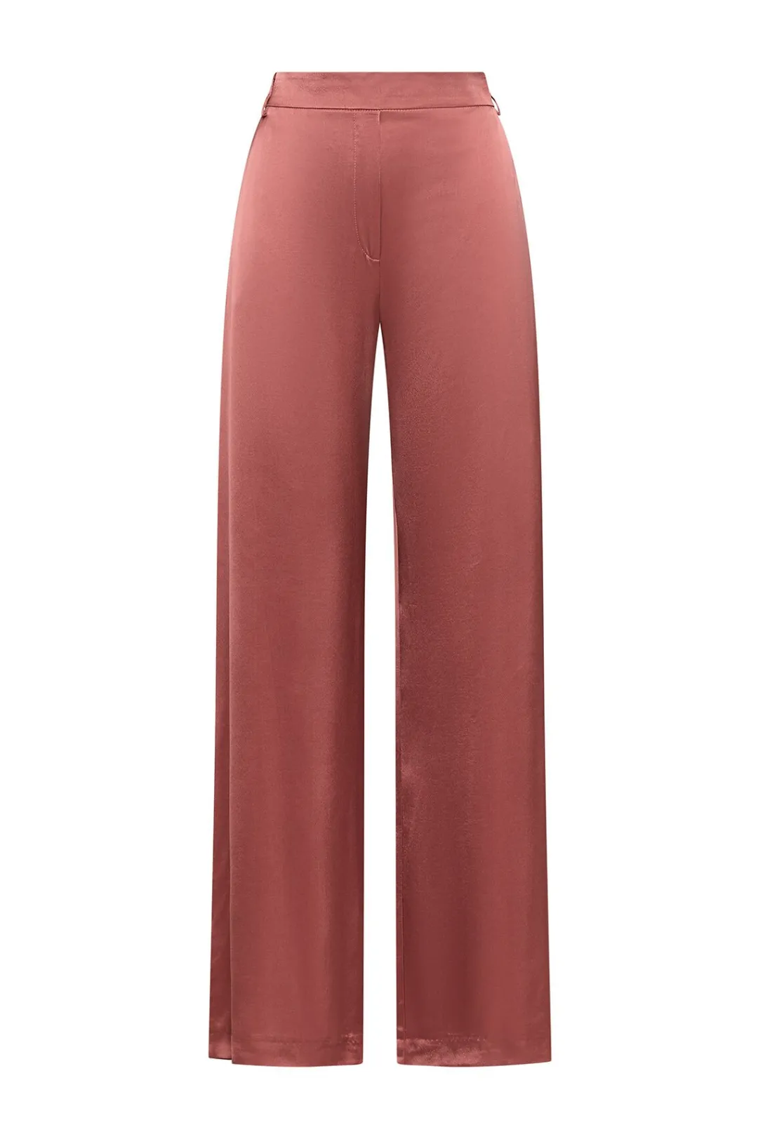 Hot Maliparmi PANTALÓN SHINY CADY Rojo Cedro