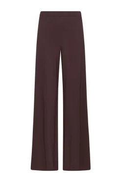 Hot Maliparmi PANTALÓN SOFT JERSEY Marrón oscuro