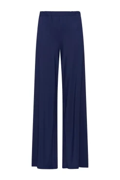 Discount Maliparmi PANTALÓN SOFT JERSEY Azul noche