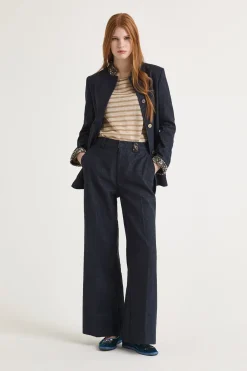 Clearance Maliparmi PANTALÓN SPRING DENIM Azul noche