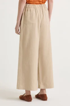 New Maliparmi PANTALÓN SPRING DENIM Crema café