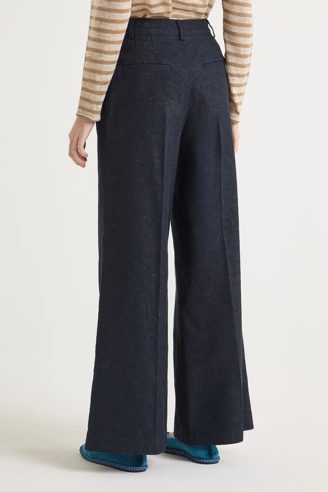 Clearance Maliparmi PANTALÓN SPRING DENIM Azul noche
