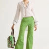 Hot Maliparmi PANTALÓN SUMMER CORAL Verde