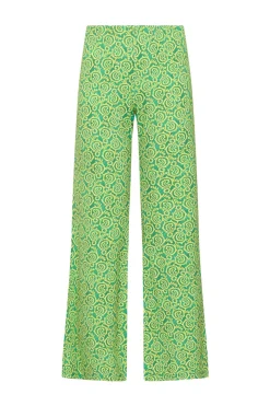 Hot Maliparmi PANTALÓN SUMMER CORAL Verde