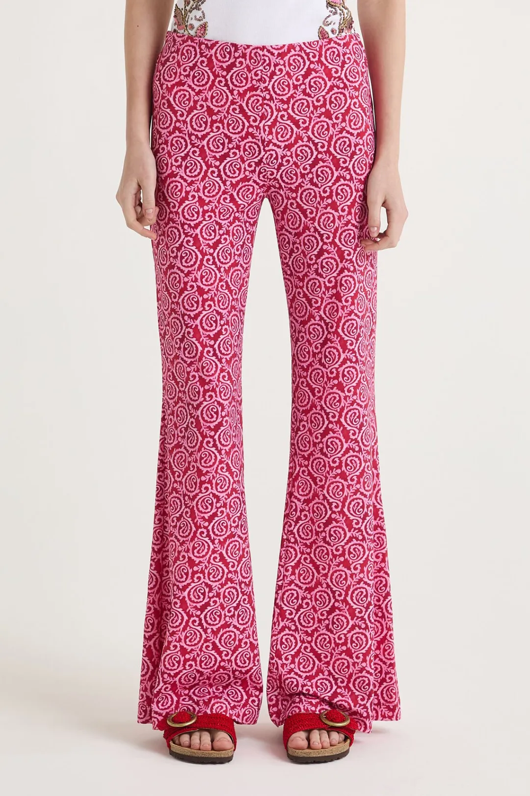New Maliparmi PANTALÓN SUMMER CORAL Rosa