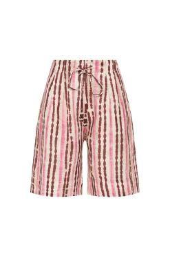 Online Maliparmi PANTALÓN WASHED STRIPES Rosa