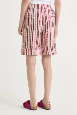 Online Maliparmi PANTALÓN WASHED STRIPES Rosa