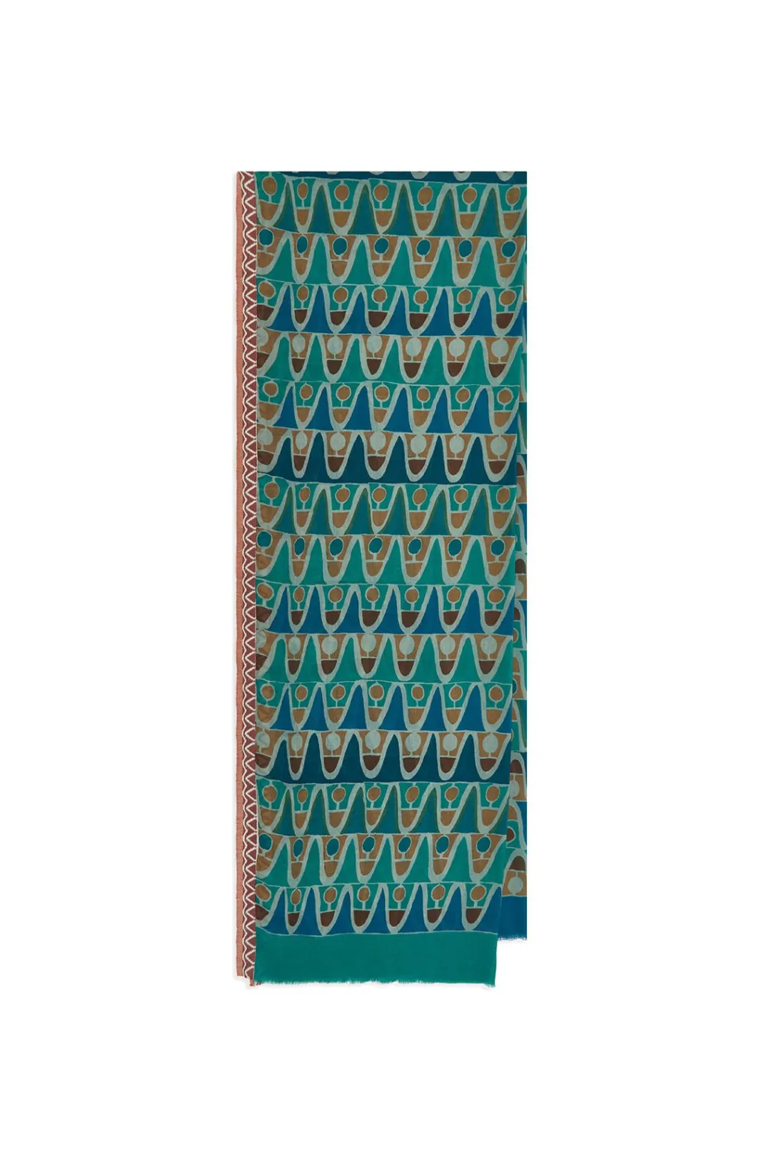 New Maliparmi PAREO 76X204 COLLECTION PRINT Azul