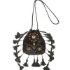 New Maliparmi POUCH THE PRECIOUS VELVET Negro