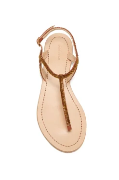 Hot Maliparmi SANDALIAS CUTS & BEADS Oro
