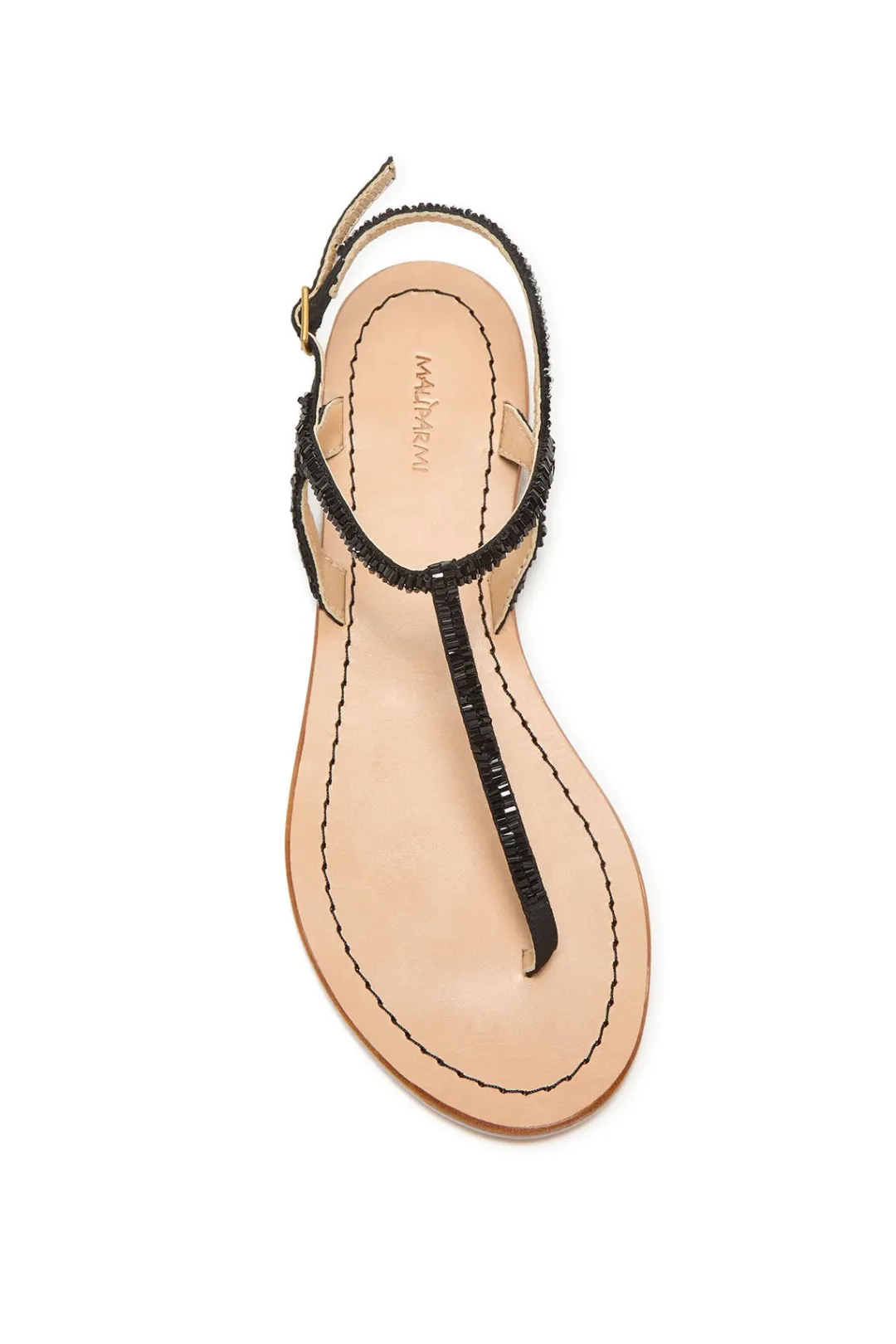 Outlet Maliparmi SANDALIAS CUTS & BEADS Negro