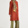 Sale Maliparmi SOBRETODO SOFT SUEDE Naranja