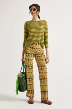Discount Maliparmi SUÉTER SUMMER LINEN Verde