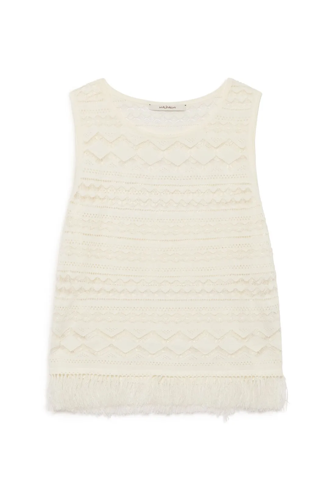 Sale Maliparmi TOP CONFORT LACE Blanco