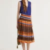 Best Maliparmi TOP FLUID CREPE Azul ultramar