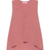 Sale Maliparmi TOP FLUID CREPE Rojo Cedro